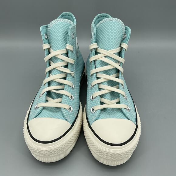 NEW Converse Women’s Chuck Taylor All Star High-top Sneakers Blue Size 6 - Picture 3 of 10